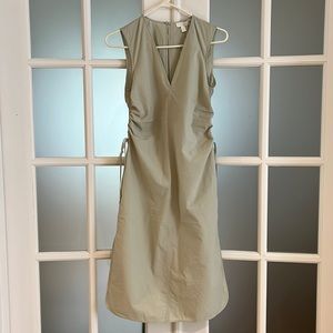 NWT COS light sage dress
